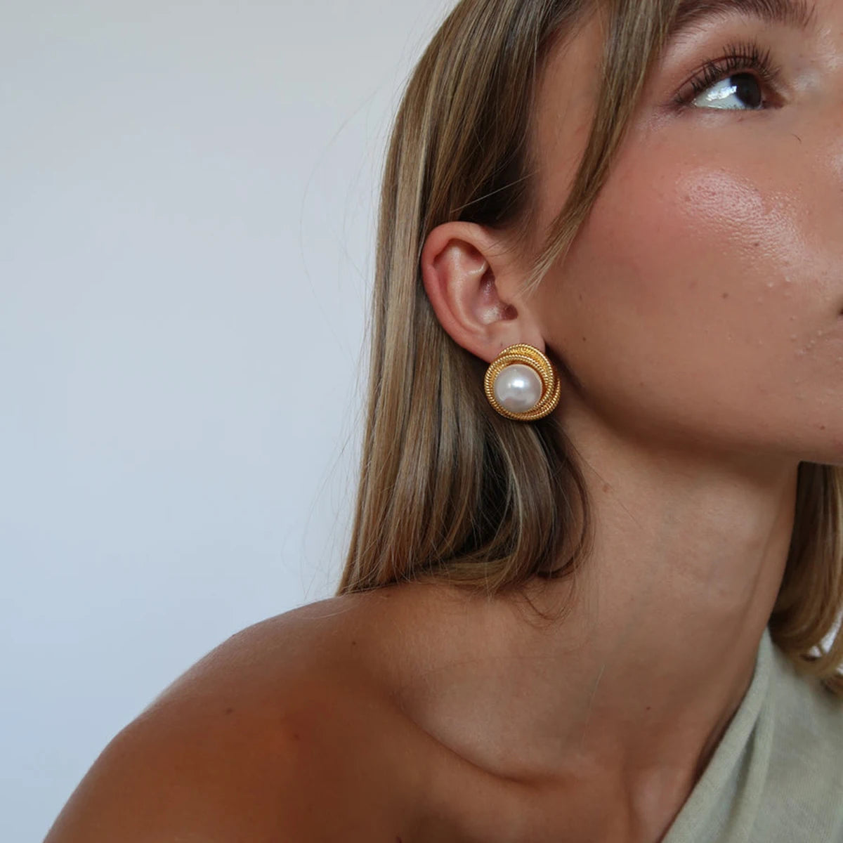 Orecchini Vintage con Perla