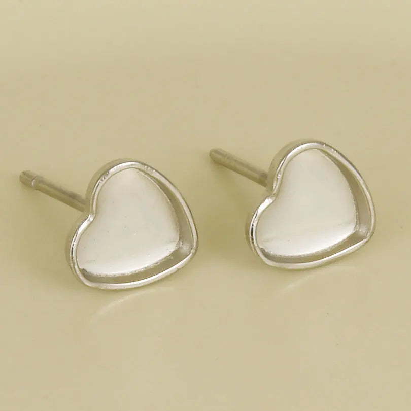 3 Pairs Charm Various Styles Sun Square Flower Stainless Steel Blank Base Earring High Quality No Fade Diy Rhinestone Jewelry
